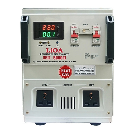 Ổn áp Lioa 1 pha 5kVA DRII-II