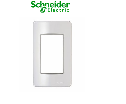 Mặt 3 thiết bị size S Concept màu trắng Schneider (A3000_G19)