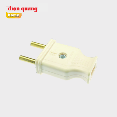 Phích cắm chân tròn Điện Quang (PC 2A-02)