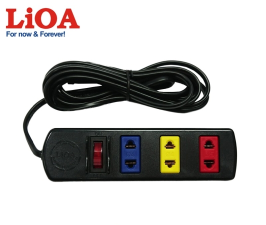 Ổ cắm ba 2 chấu có 1 công tắc tổng (3m)