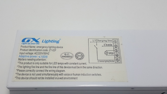 Bộ lưu điện ZT-02F-100W GX Lighting