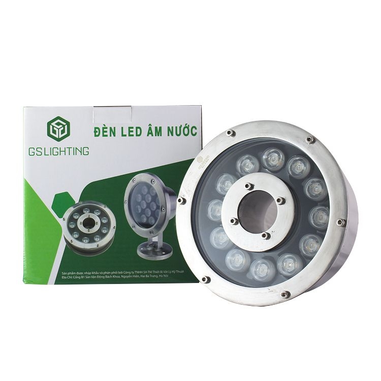 Đèn LED âm nước bánh xe 12W (GSBX12) GS Lighting