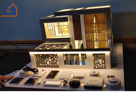 Mô hình demo các tính năng của nhà thông minh Vconnex