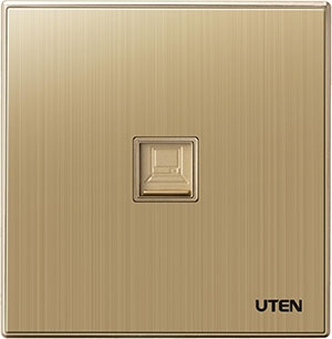 Bộ ổ cắm đơn mạng Q9 - Uten (Q9G-1PC)