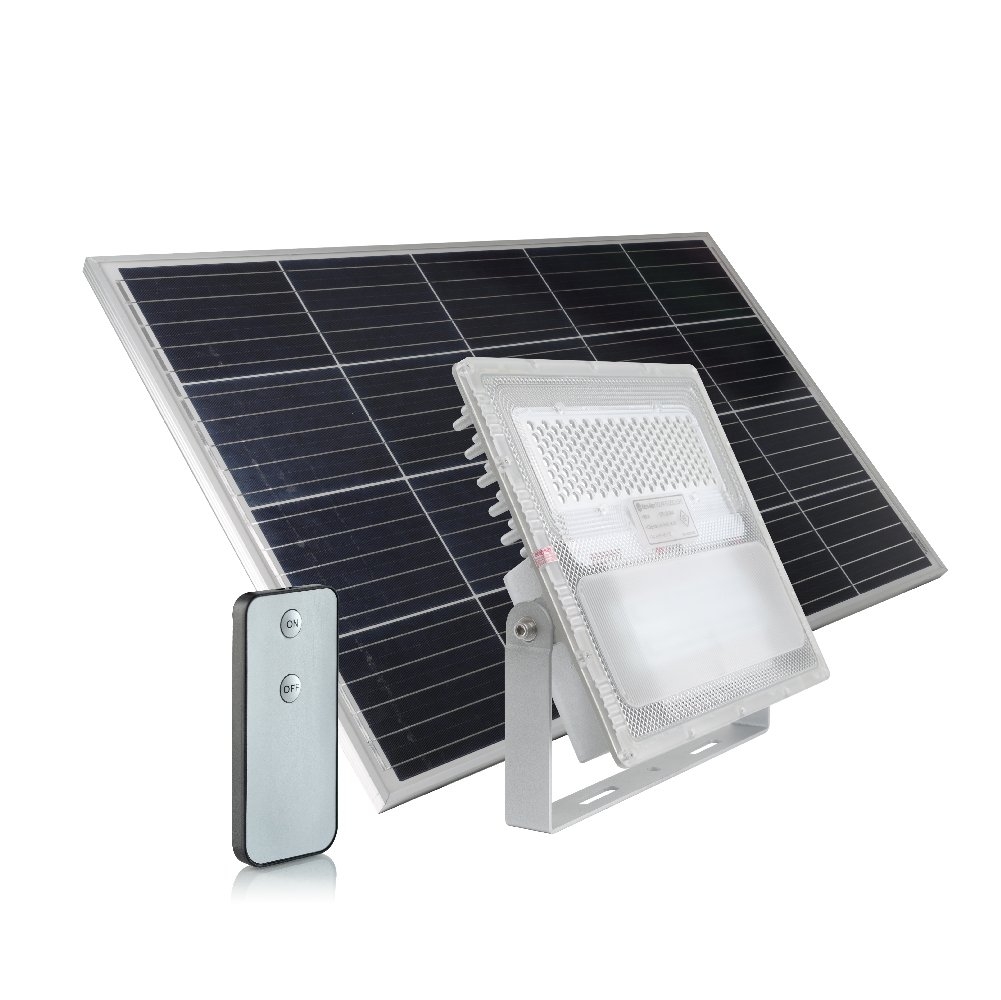 Đèn pha năng lượng mặt trời 90W Rạng Đông có điều khiển(CP01.SL/90W)