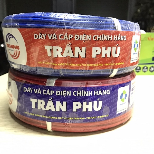Dây đơn Cu/PVC 1x0,75 Trần Phú