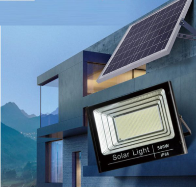 Đèn pha năng lượng mặt trời 500W (Green Viet)