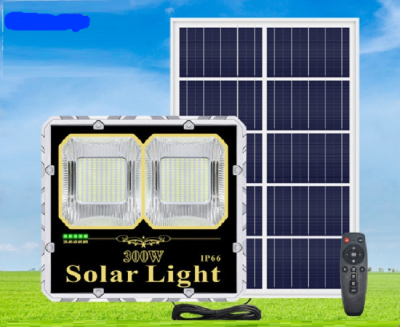 Đèn pha năng lượng mặt trời 300W vỏ nhôm (Green Viet)