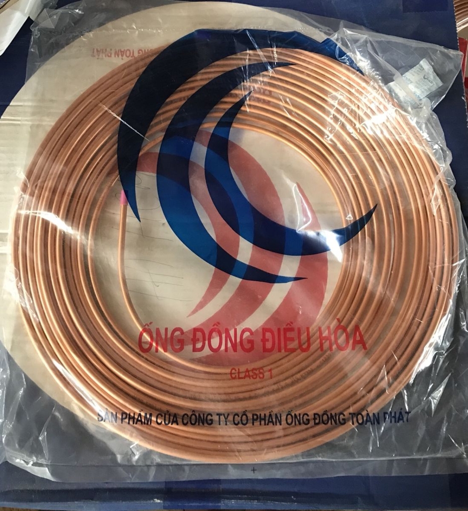 Ống đồng 19.05x0,71mm (cuộn 15m) Toàn Phát