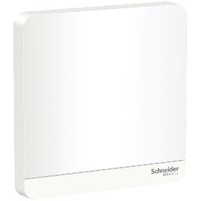 Mặt che trơn màu trắng AvatarOn - Schneider (E8330X_WE_G19)