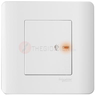 Bộ điều chỉnh ánh sáng đèn 350VA màu trắng Zencelo - Schneider (E8431EPD4_WE)