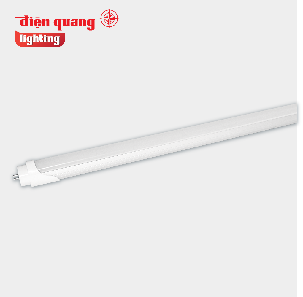 Đèn LED tube 18W 1.2m thân nhôm nhựa Điện Quang ánh sáng trắng(ĐQ LEDTU09 18765 V02)