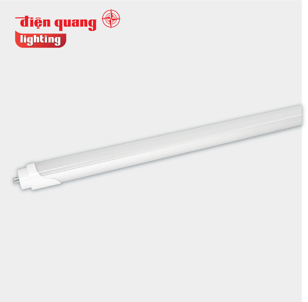 Đèn LED tube 9W 0.6m thân nhôm nhựa Điện Quang ánh sáng trắng(ĐQ LEDTU09 09765 V02)