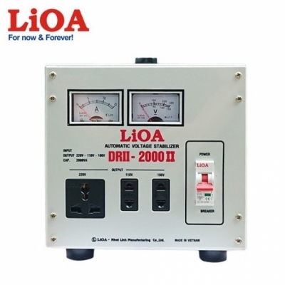 Ổn áp Lioa 1 pha 2kva DRII-II