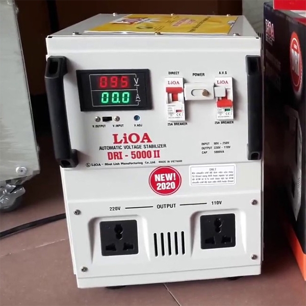 Ổn áp Lioa 1 pha 5kVA DRI-II