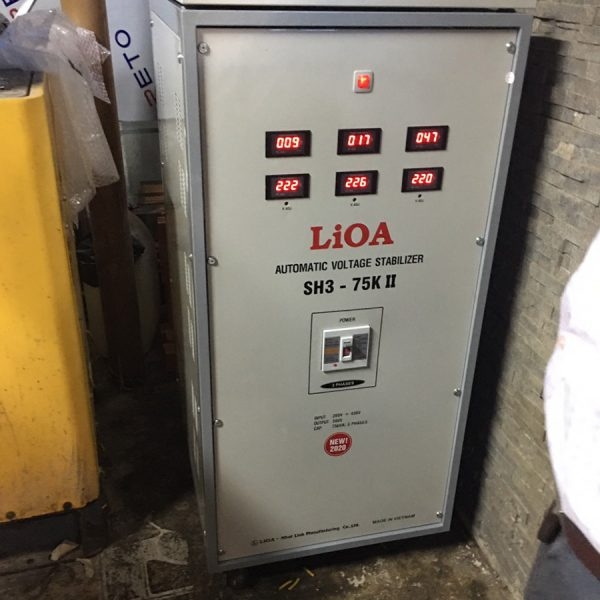 Ổn áp Lioa 3 pha 75kVA SH