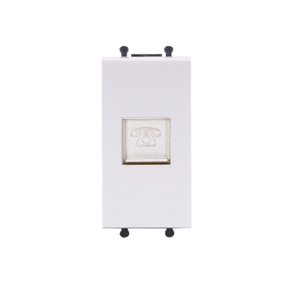 Ổ cắm điện thoại cỡ S Uten Q120B-TEL