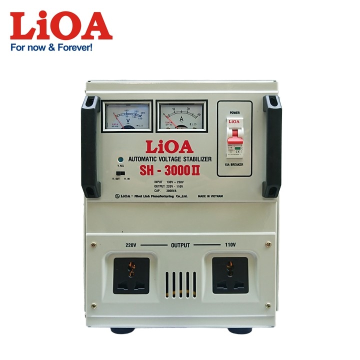 Ổn áp Lioa 1 pha 3kva SH-II