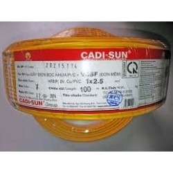 Dây Cu/PVC 1x2,5 Cadisun