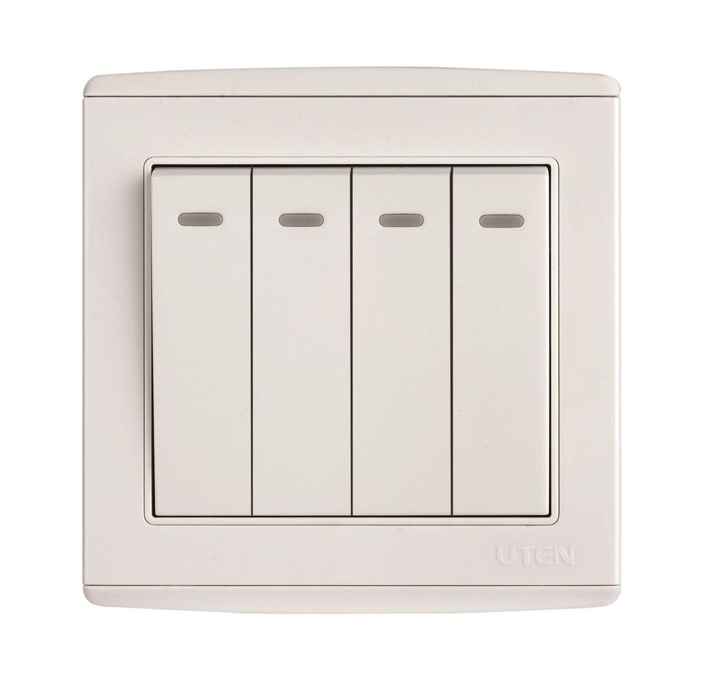 Bộ công tắc bốn 2 chiều V4.0 Uten (V4.0GK42)