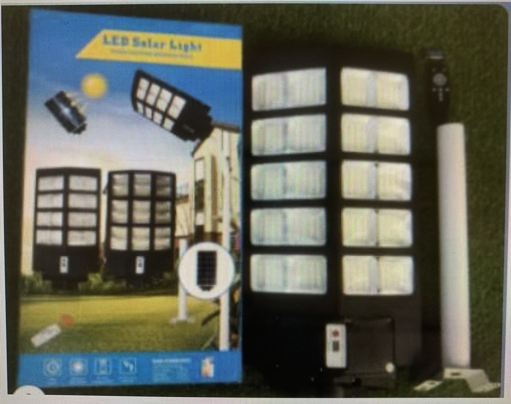 Đèn đường liền thể NLMT 500W Ban Mai