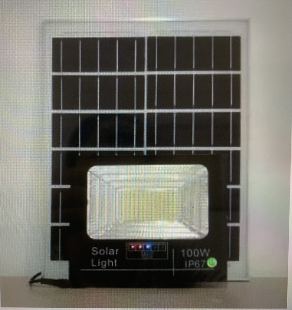 Đèn pha NLMT TYS 100W Ban Mai