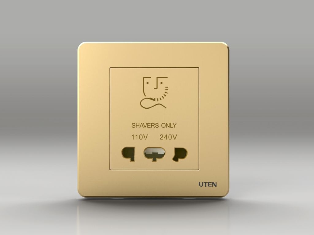 Bộ ổ cắm dao cạo râu Uten Q7ZDC