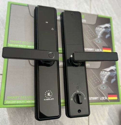 Khoá vân tay Kassler KL-566 Black app mobile bluetooth - AALock- khóa ...