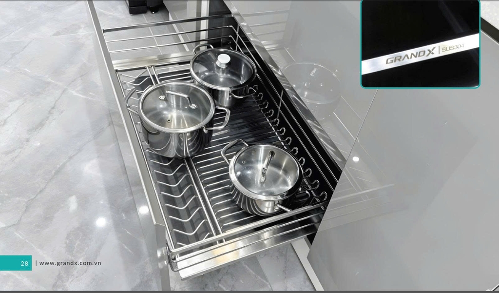 GIÁ XOONG NỒI NAN OVAL SUS304 XP.90M