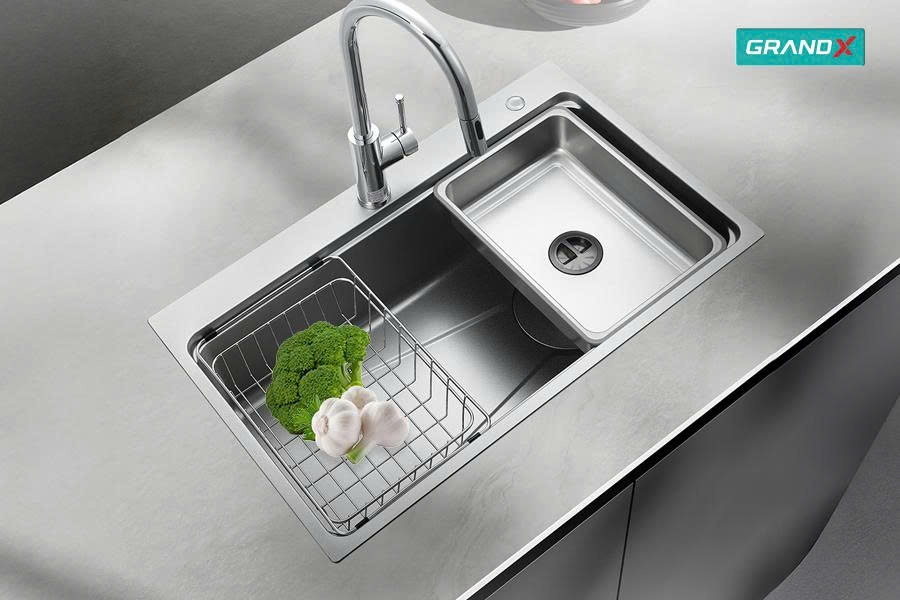 CHẬU RỬA BÁT GX7650SV VOLCANO