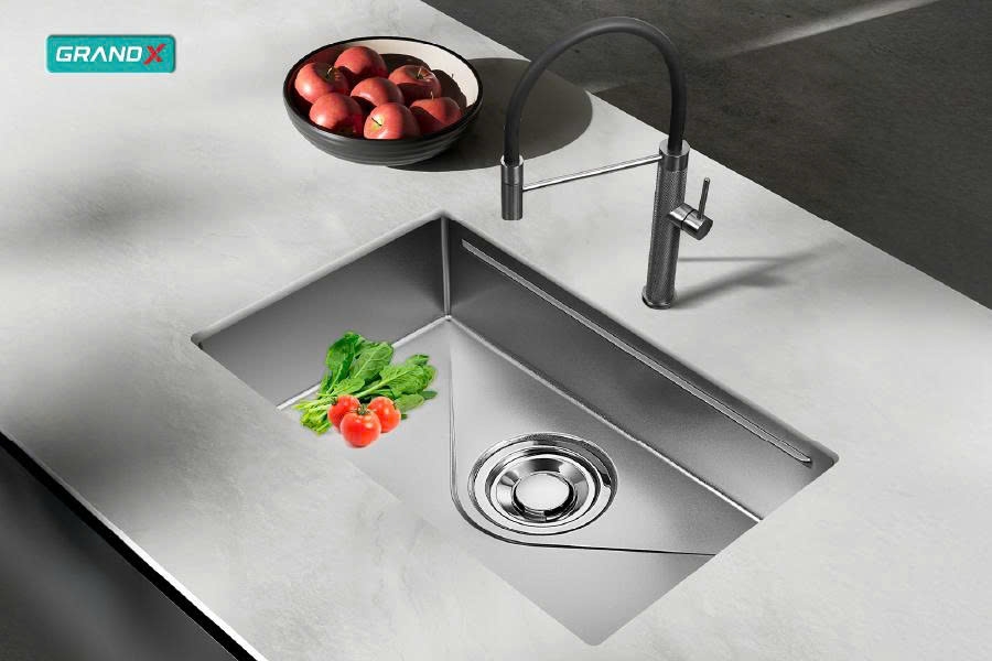 CHẬU RỬA BÁT GX6845V VOLCANO