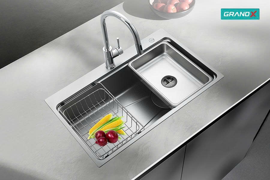 CHẬU RỬA BÁT GX8050SV VOLCANO