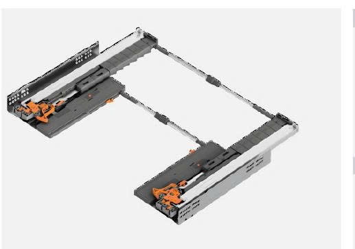 Ray âm giảm chấn Premere XB.300P