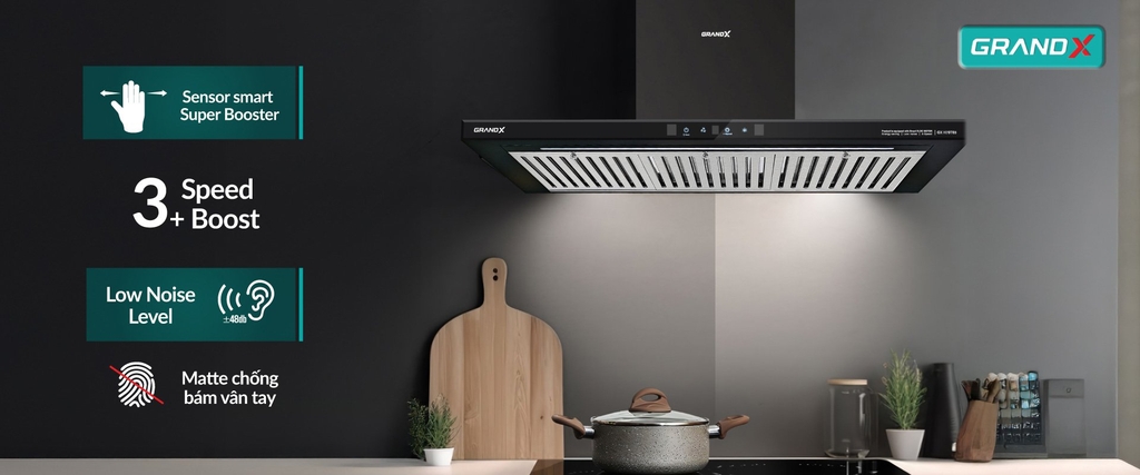 Máy Hút Mùi GRANDX GX H70T65