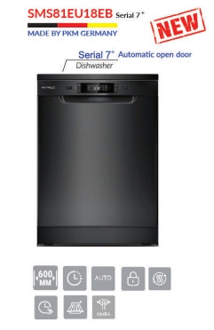 Máy Rửa Bát Eurosun SMS81EU18EB may-rua-bat-eurosun-sms81eu18eb