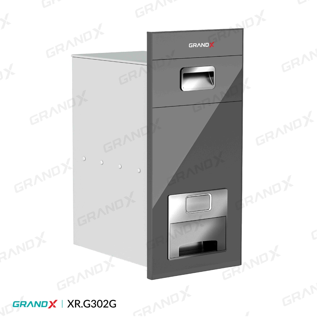 Thùng Gạo Mặt Kính Nút Nhấn GrandX XR.G302G