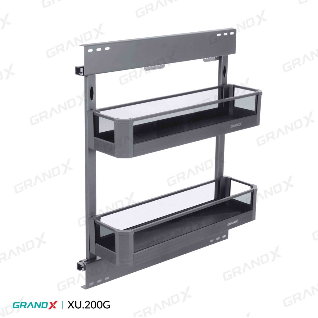 Kệ Chất Tẩy Rửa Nhôm Vách Kính GrandX XU.200G