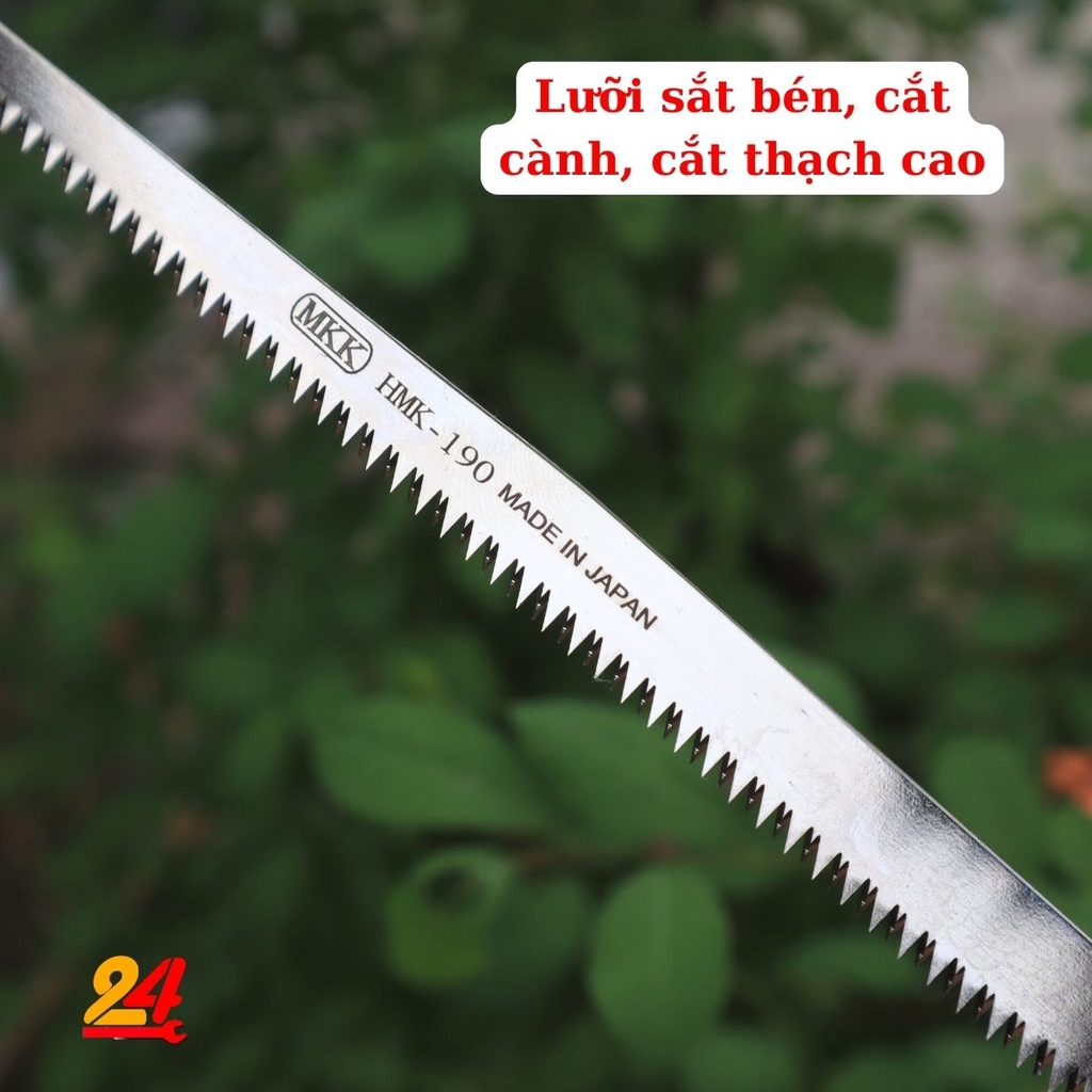 Cưa nhật cưa lách cắt cành, cưa thạch cao nội địa nhật có thể dùng cưa sắt MKK HMK-190 [MADE IN JAPAN]