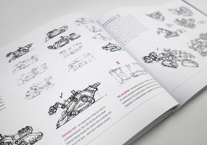 Beginner's Guide to Sketching: Robots, Vehicles & Sci-fi Concepts