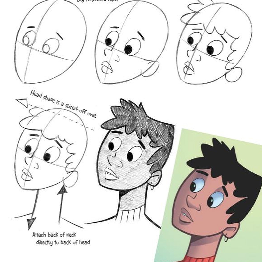 Cartooning - New 95%