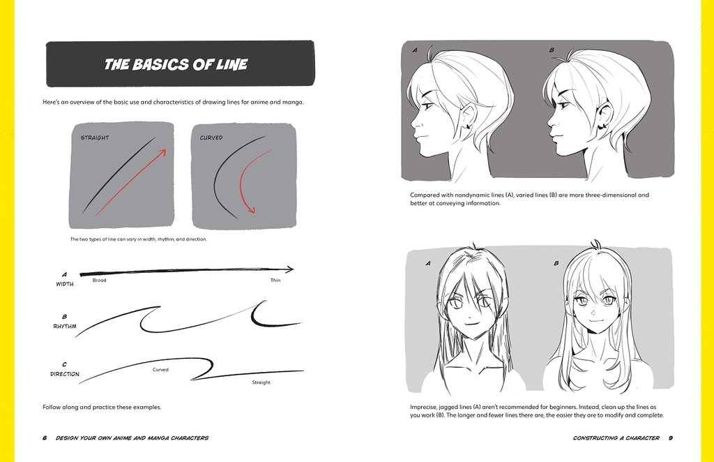 Design Your Own Anime and Manga Characters