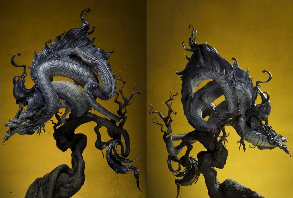 Collection of sculptures: DRAGON