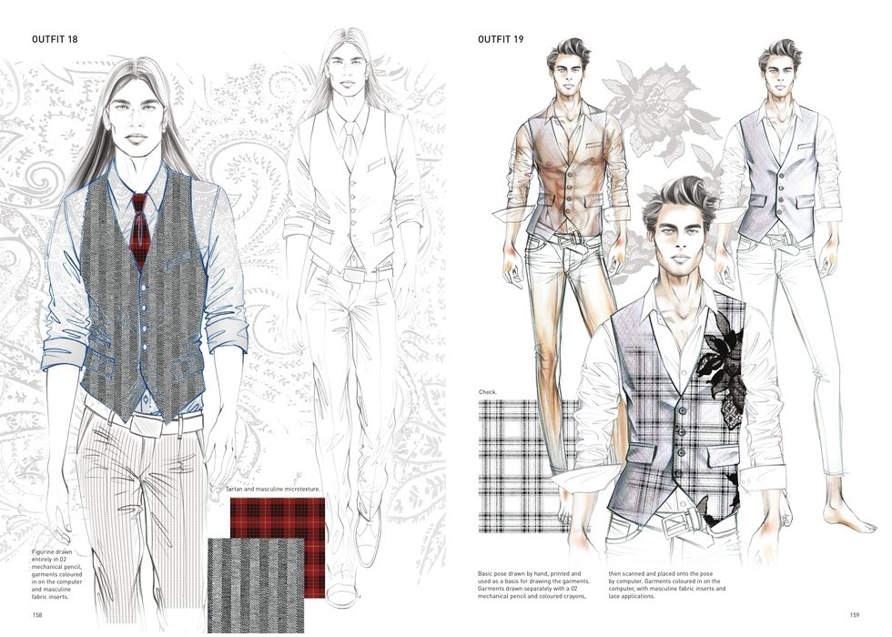 Figure Drawing for Men's Fashion