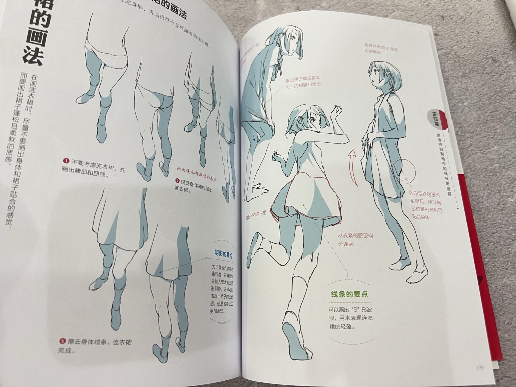 Lines and shades Character drawing techniques