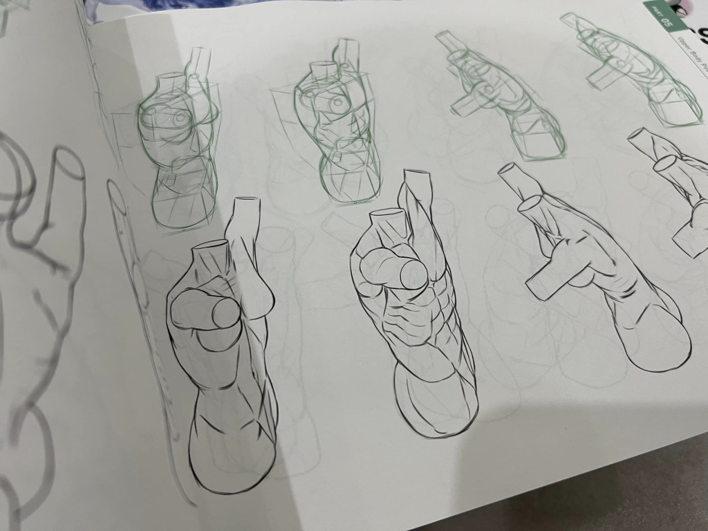 Rockhe Kim’s Line Drawing Technique vol. 1