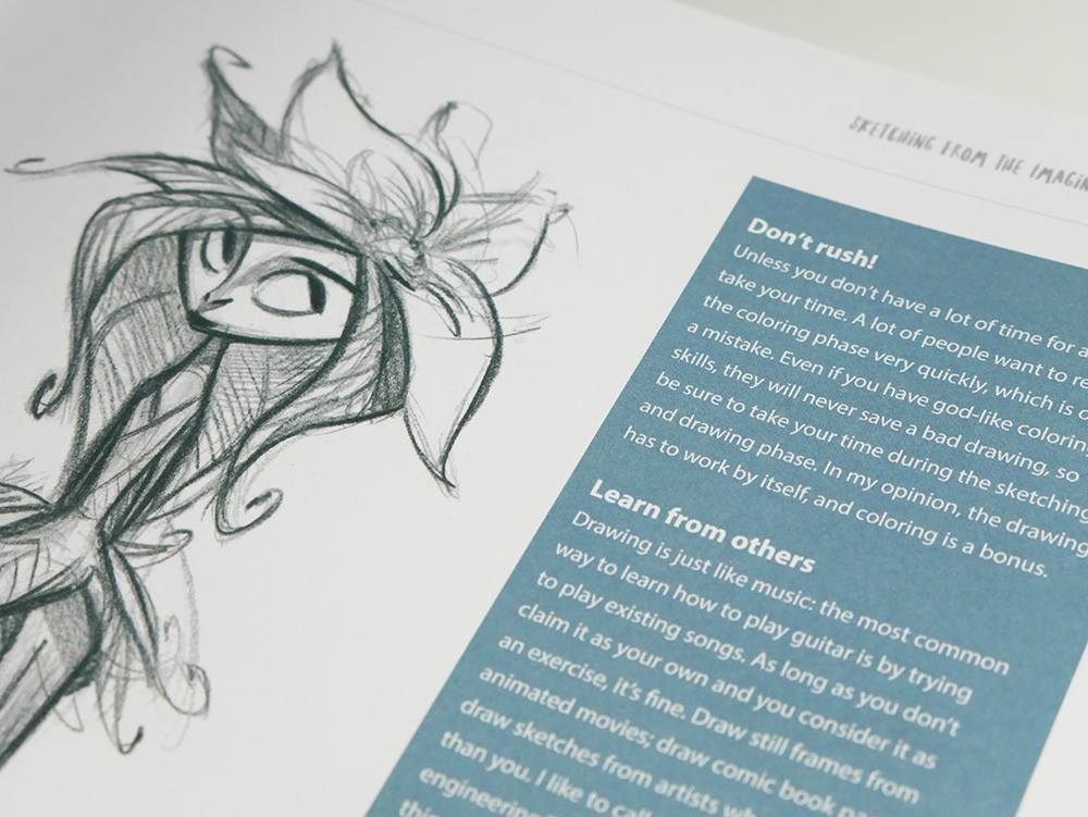 Sketching from the Imagination: Characters