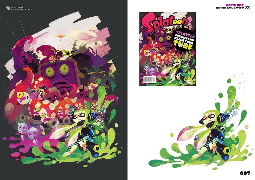 Splatoon - ikasu artbook Vol. 1