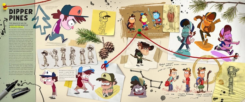 The Art of Gravity Falls