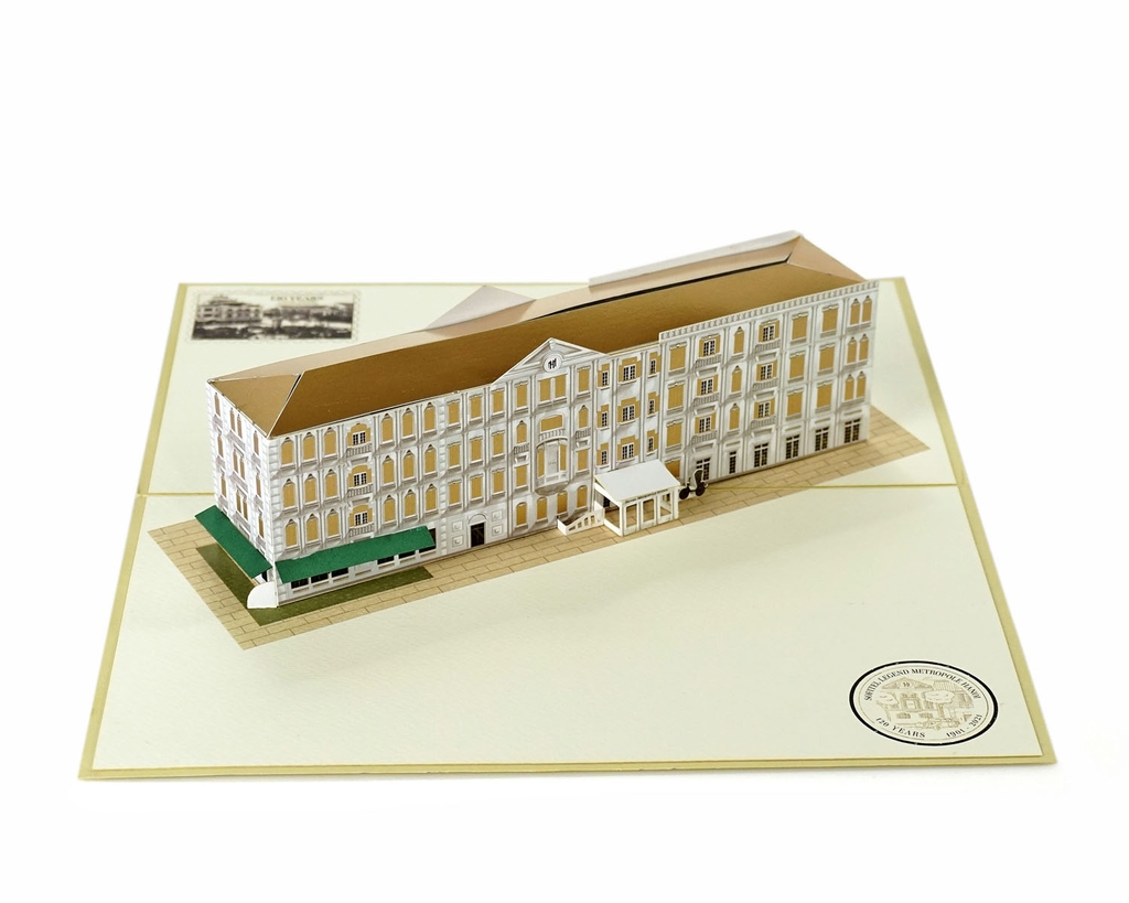 mô hình 3D khách sạn Metropole