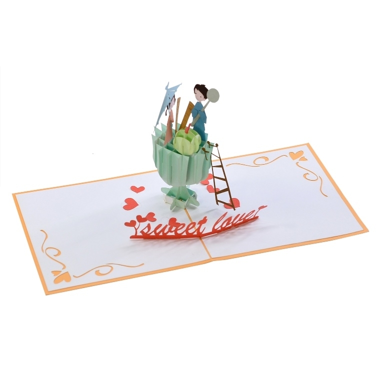 Thiệp nổi tình yêu